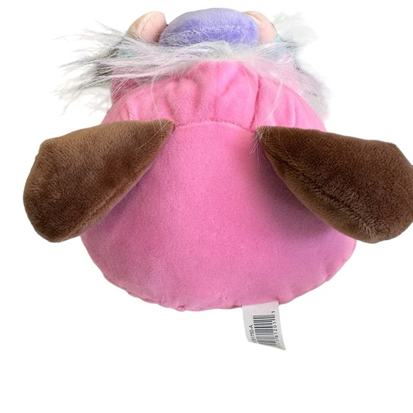 Easter Plush Pink 12" Garden Gnome With Bunny Rabbit Ears & Egg Stuffed Animal - Picture 3 of 6